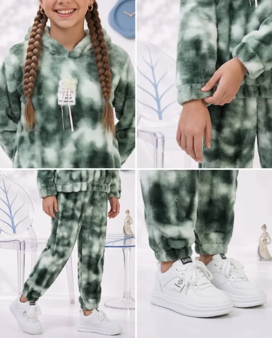 Tie-Dye Fleece Set (6–12)