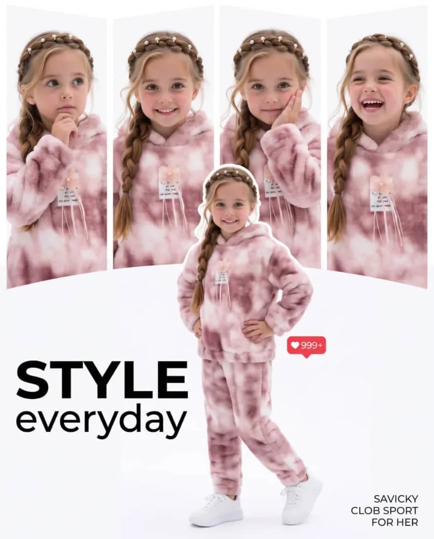 Tie-Dye Fleece Set (2–5)