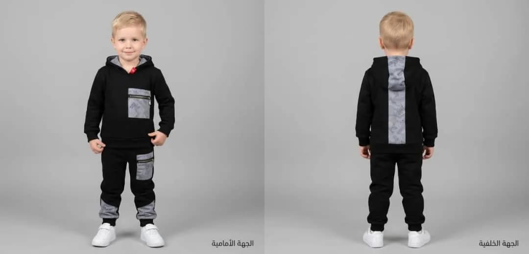 Zip Pocket Hoodie Set