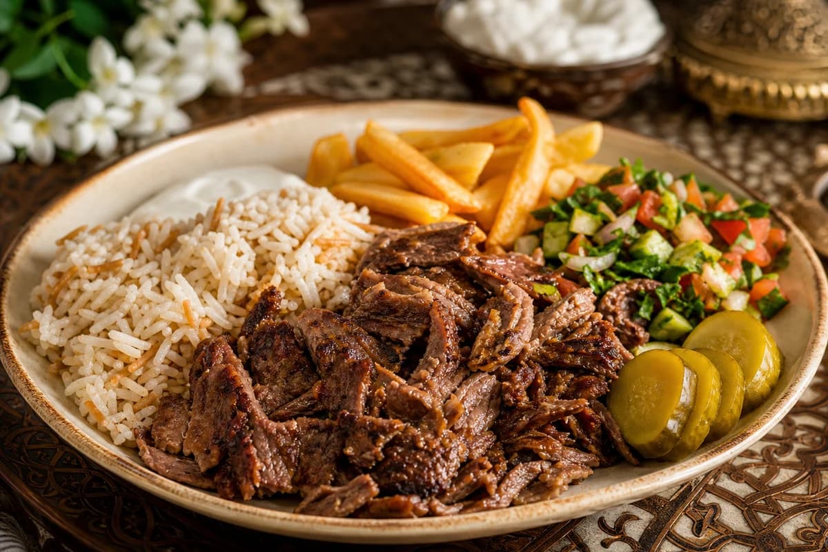 Beef Shawarma Plate
