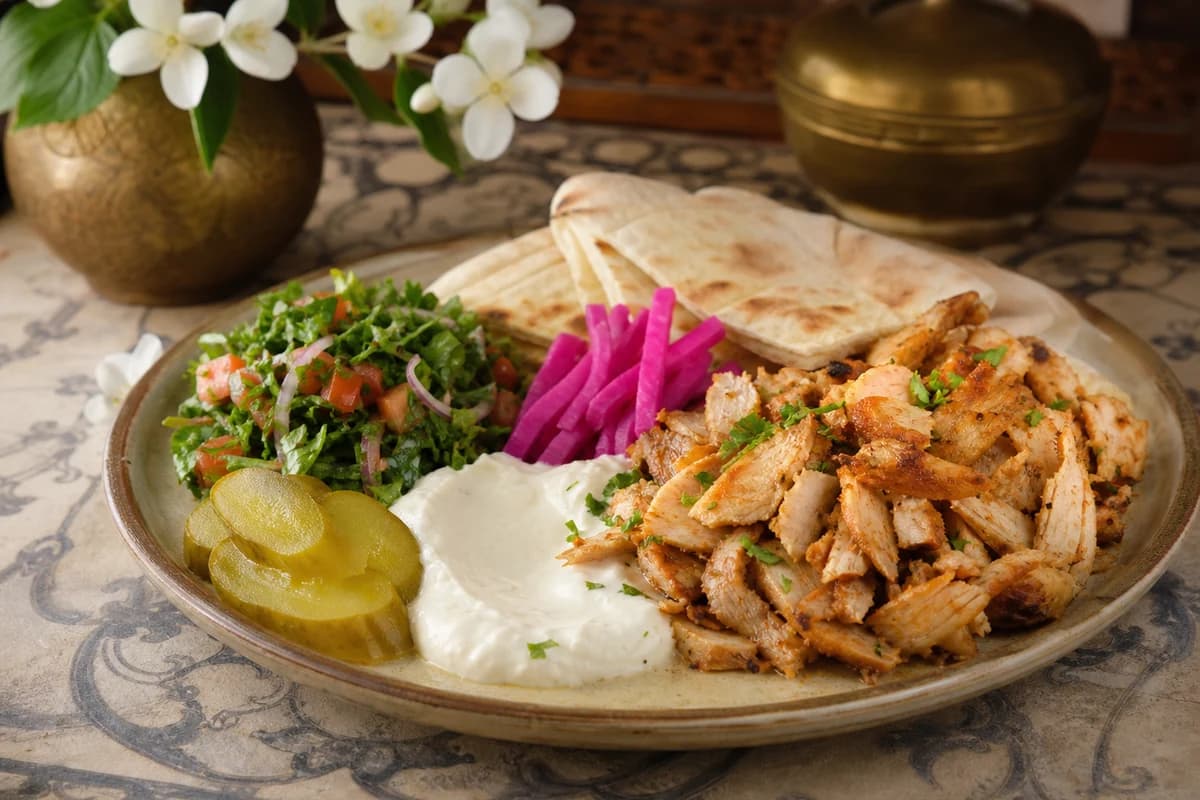 Chicken Shawarma Plate