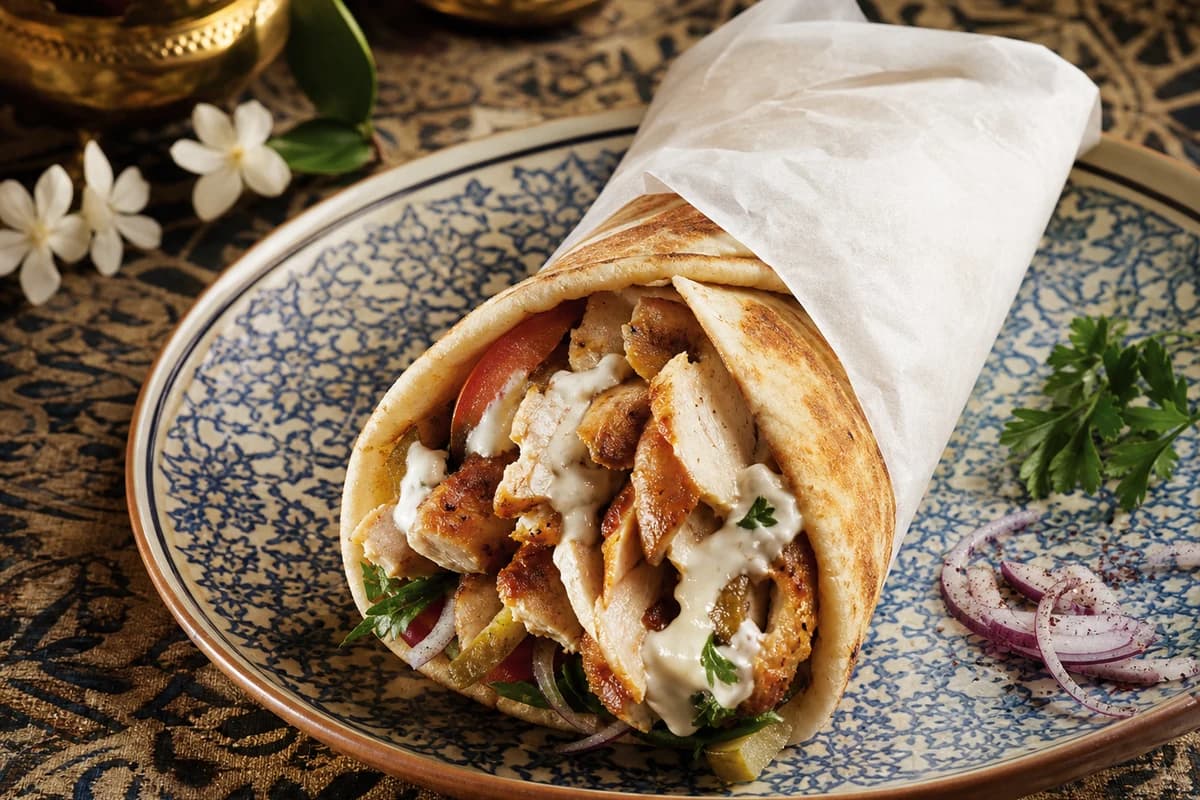 Chicken Shawarma Wrap
