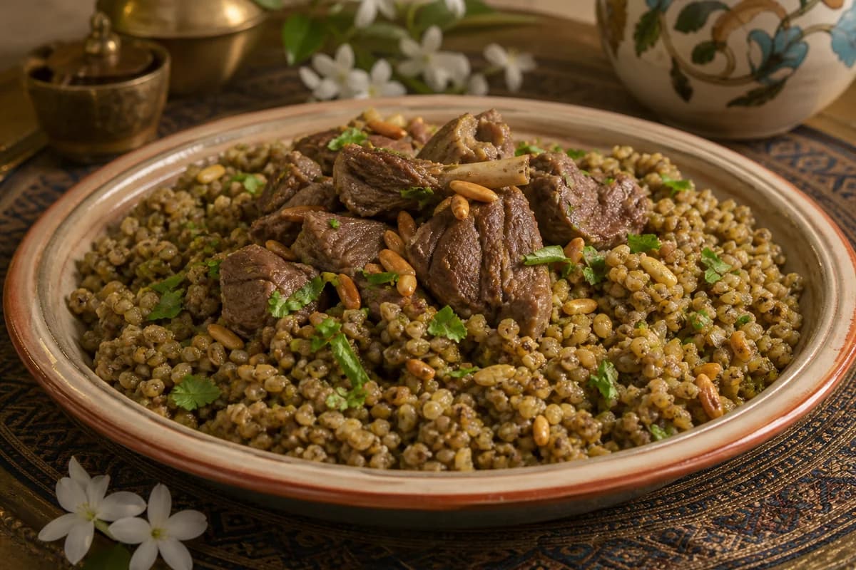 Freekeh with Lamb
