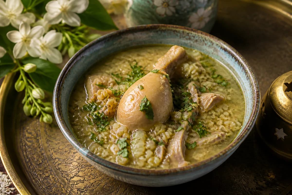 Chicken Freekeh Soup