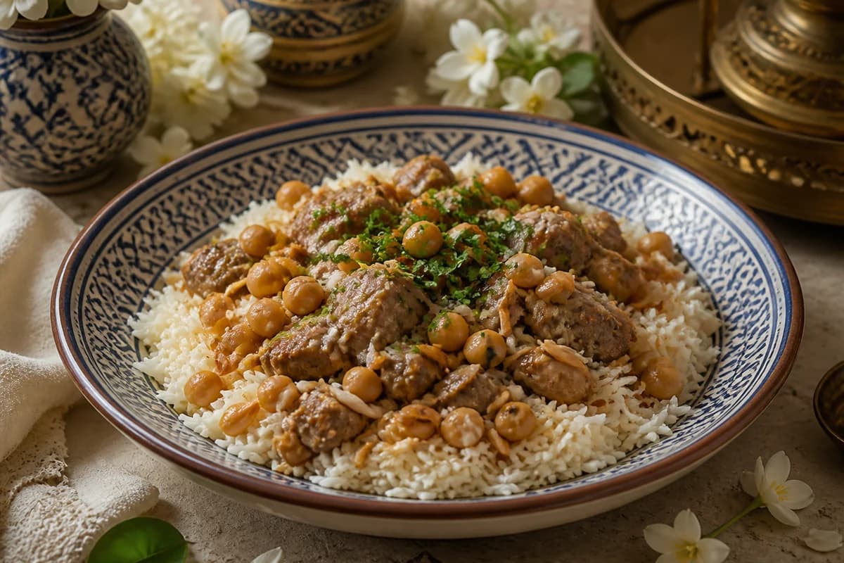 Shakriyeh with Rice