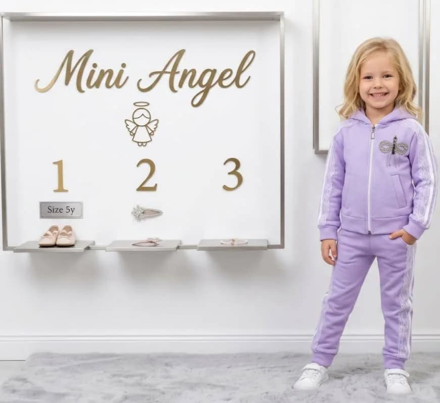 Lace Stripe Tracksuit (1–3)