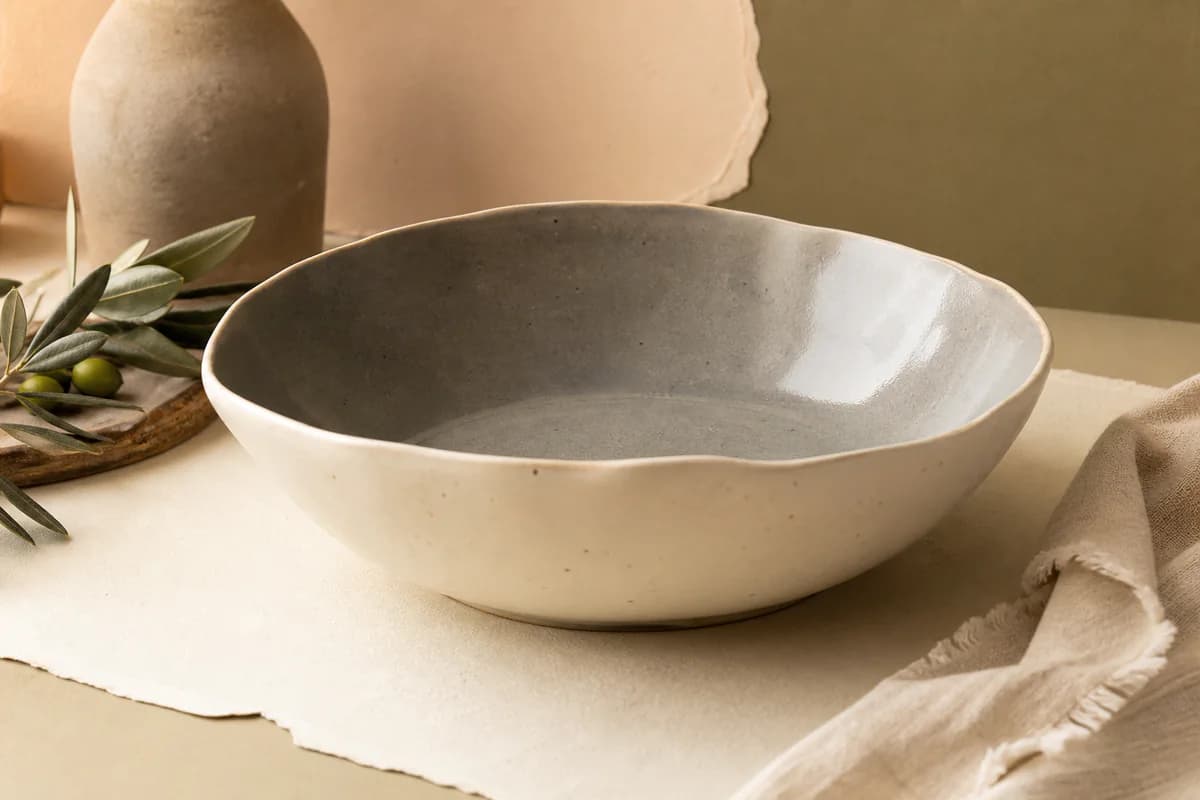 Moon Serving Bowl